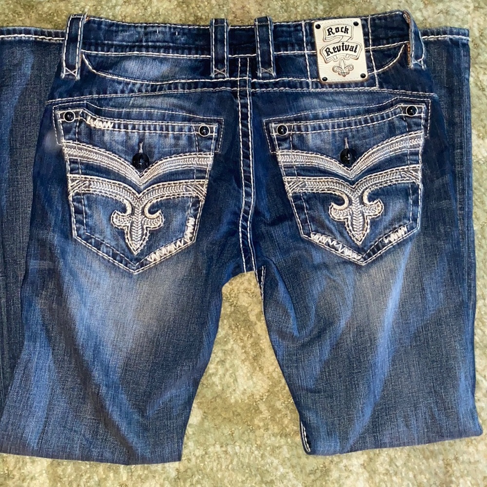 Size 34 Rock Revival Jeans